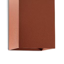 Aplique LUNE cuadrado terracota Faro