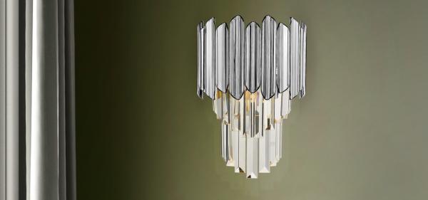 Aplique TIARA Oro - Schuller. Bombilla LED G9