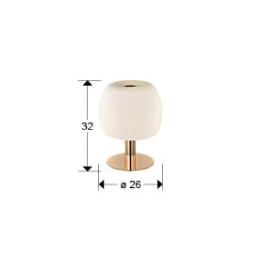 BALOON-SOBREMESA ORO/OPAL - SCHULLER