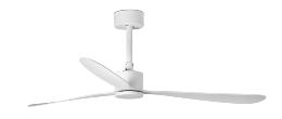 Ventilador AMELIA Blanco FARO - Motor DC - sin luz Ø132cm