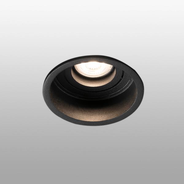 Empotrable Hyde Faro orientable Redondo Negro Ø 89mm