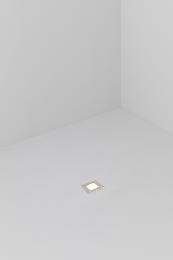 Empotrable suelo LED cuadrado Inox Faro Barcelona