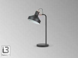 IRIAS SOBREMESA 1L NEGRO-COBRE - ILUMINACION i3 By SCHULLER