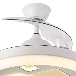 Ventilador JANDULA Blanco Fabrilamp - Motor DC Ø107cm