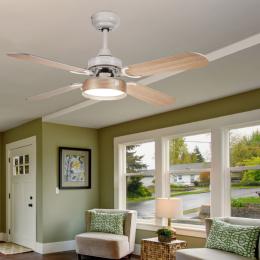 Ventilador Bornan Blanco Fabrilamp - 107cm.Ø