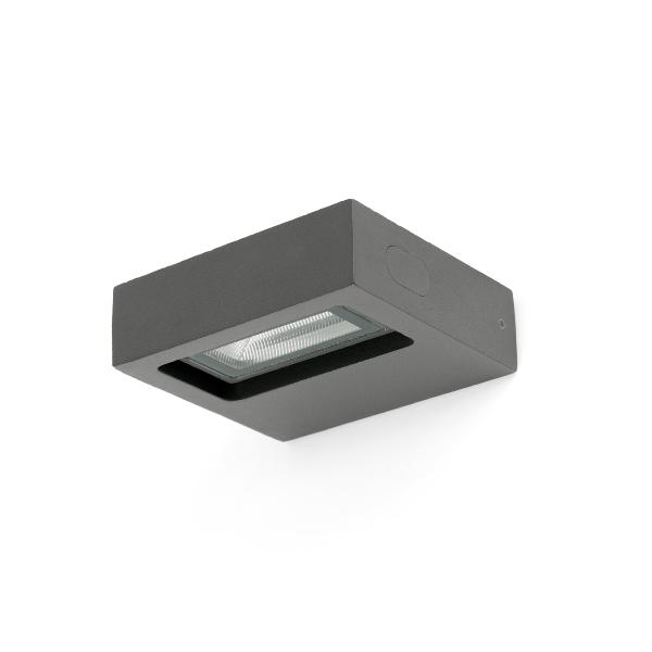 Aplique Taima Faro gris oscuro. Iluminación de exterior LED.