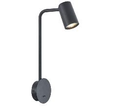Aplique interior SAL Negro Mantra - Bombilla Led