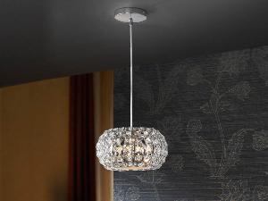 Colgante Diamond Schuller - Abalorios cristal - 24cm LED