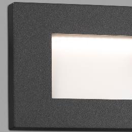 Empotrable pared SPARK gris oscuro Faro 