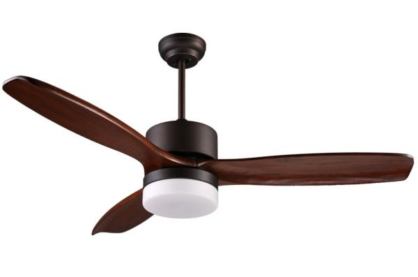 Ventilador Yarta Cristal Record - 132cm Wengue Motor DC