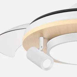 Ventilador Gladiator Fabrilamp Blanco - Motor DC Ø107cm