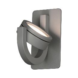 Aplique exterior Iguazu Gris Oscuro - 1 luz Mantra