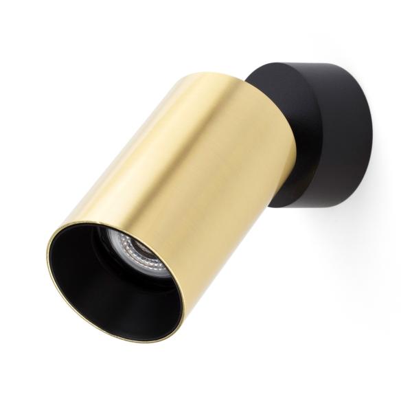 Aplique proyector STAN oro satinado Faro Barcelona