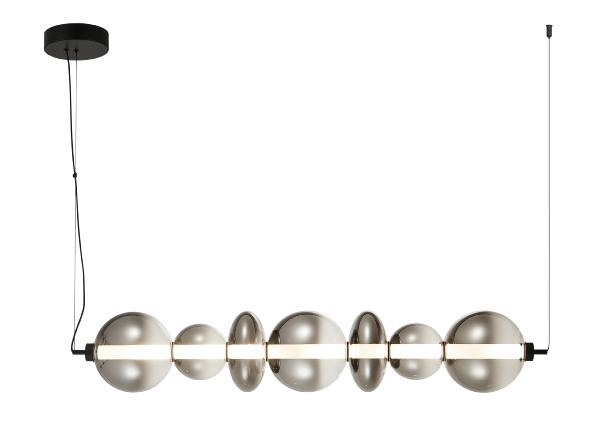 GLADIS- LAMPARA GRANDE NEGRO-SMOKE - SCHULLER