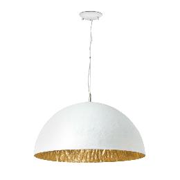 Colgante MAGMA Faro - acabado blanco/oro - 70cm