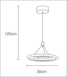 Colgante Endurance - Mimax Lighting. Lámpara LED