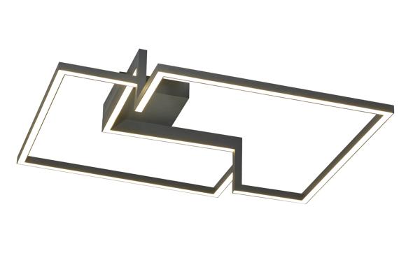 Lampara Plafon Boutique Mantra - Negro LED - 2 Tamaños