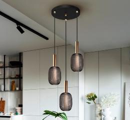 MICRON-LAMPARA 3L ORO/NEGRO - SCHULLER