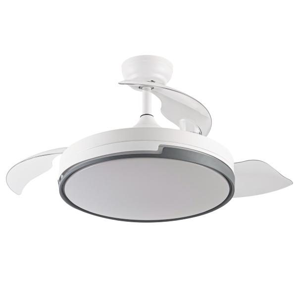 Ventilador OLIMPIA Blanco Fabrilamp - Motor DC Ø107cm