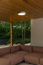 Plafon exterior ANGA 240 gris oscuro Faro