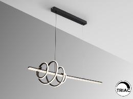 TORNADO LAMPARA NEGRA - SCHULLER