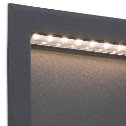 Empotrable SOUN 105 LED gris oscuro Faro Barcelona