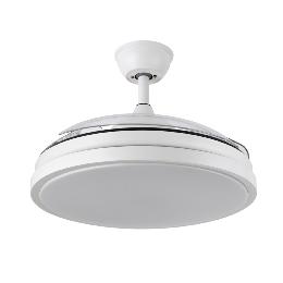 Ventilador Escorpion Tres Aspas Blanco Fabrilamp - Motor DC Ø107cm