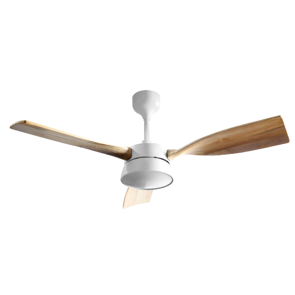 Ventilador Estio Blanco Haya Fabrilamp - Motor DC Ø132cm