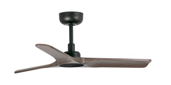 Ventilador HEYWOOD Negro 90 cm FARO - Motor DC - Sin luz