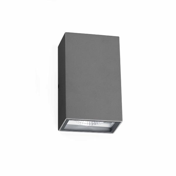 Aplique  Ling Gris Oscuro Faro - Iluminacion de Exterior LED.