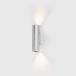 Aplique pared STAN 2 luces aluminio Faro Barcelona