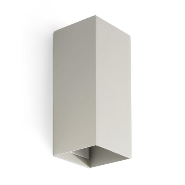 Aplique LUNE 2 Luces cuadrado gris Faro Barcelona