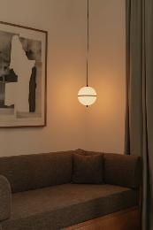 Colgante DOME S negra Faro Barcelona