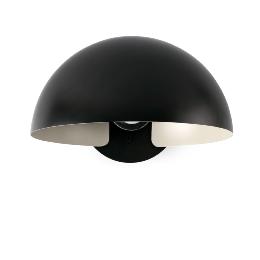 Aplique DOMINICA negro Faro Barcelona