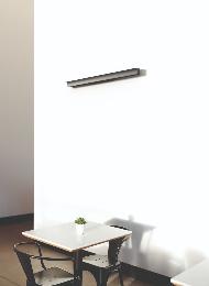 Aplique interior HANOK XL Negro Mantra - Luz Led