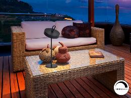 GONG- SOBREMESA LED NEGRO - SCHULLER