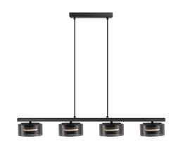 OLAIA- LAMPARA 4L NEGRO-SMOKY - ILUMINACION i3 By SCHULLER