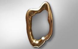 Espejo CAOS Pan de Oro - Schuller - 117x68cm
