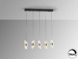 ILIADA-LAMPARA 5L NEGRO-ORO - SCHULLER