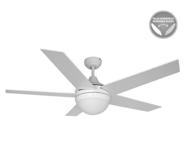 Ventilador Adriatico EDM. Tono blanco Ø132cm.
