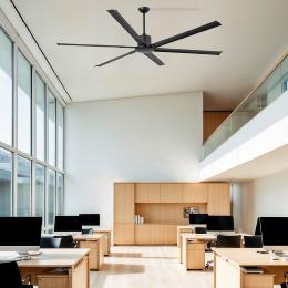 Ventilador ANDROS Negro FARO - Motor DC Ø213cm.