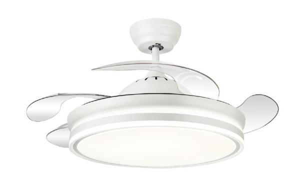 Ventilador BAYOMO Blanco- Fabrilamp. Motor DC Ø107cm