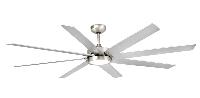 Ventilador Century Niquel FARO Led 165cm.Ø