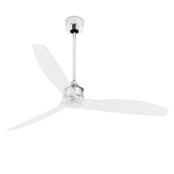 Ventilador JUST FAN Cromo FARO - Motor DC Ø128cm. 