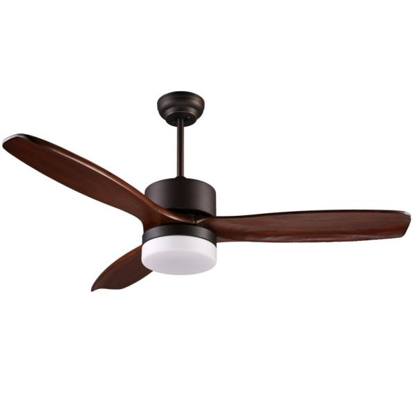 Ventilador Yarta Cristal Record - 132cm Wengue Motor DC