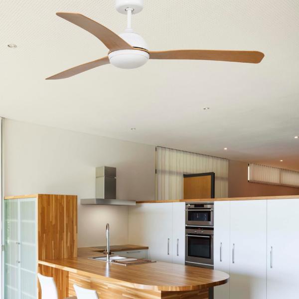 Ventilador Grid Faro - blanco motor DC 132cm. Ø