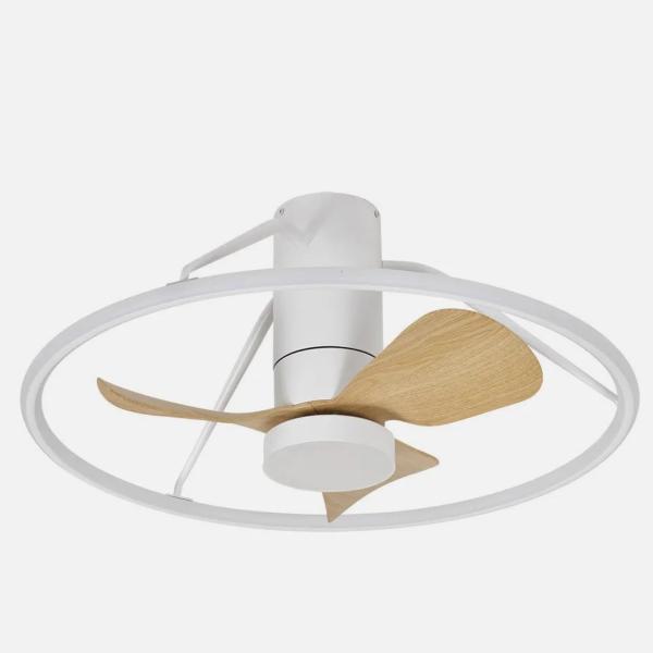 Ventilador Oporto Mini Blanco Fabrilamp - Motor DC Ø66cm