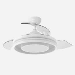 Ventilador Pitufo RGB Fabrilamp Blanco - Motor DC Ø107cm