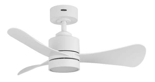 Ventilador Zepelin Blanco Fabrilamp - Motor DC Ø91cm